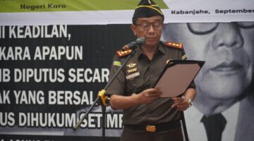 Kajari Karo Lantik 3 Pejabat Baru Semangat Baru, Komitmen Baru untuk Penegakan Hukum